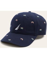 Nautica - J-class Embroidered Printed Cap - Lyst