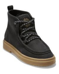 Cole Haan - Summit Leather Lace Up Chukka Boots - Lyst