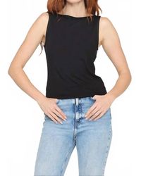 Project Social T - Odette Boat Neck Tank Top - Lyst