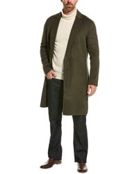 AllSaints - Hanson Wool-blend Coat - Lyst