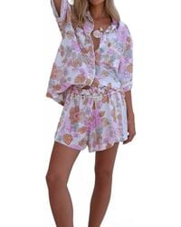 Palm Collective - Celeste Lightweight Shorts - Lyst