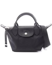 Longchamp - Le Pliage Energy Xs Canvas Leather Handbag - Lyst