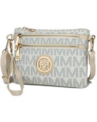 Fashnzfab - Mkf Geneve Signature Crossbody & Wristlet By Mia K - Lyst