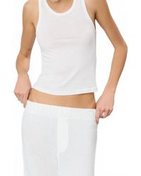 ÉTERNE - Fitted Tank Top - Lyst