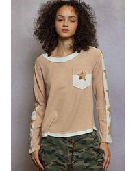 Pol - Star Patch Top - Lyst