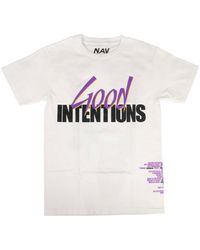 Vlone(GOAT) - X Nav Cotton 'doves' Short Sleeve T-shirt - /purple - Lyst