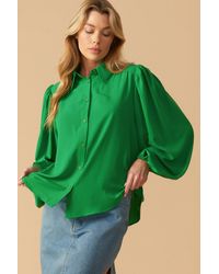 TRUEDAMES - Comfortable Charm Woven Top - Lyst
