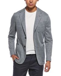 Canali - Linen-Blend Blazer - Lyst