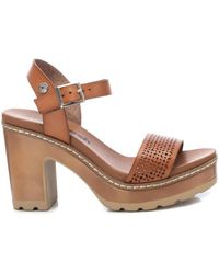Xti - Casual Heeled Platform Sandals - Lyst