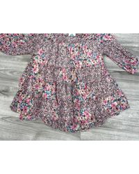 Jodifil - Print Bubble Sleeve Top - Lyst