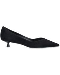 Stuart Weitzman - Eva 35 Goat Leather Pumps - Lyst