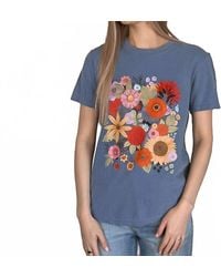 Kissed Apparel - Flower Garden Comfort Colors Graphic Tee - Lyst