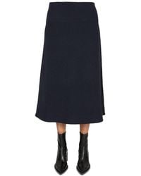 Jil Sander - Wool Skirt - Lyst