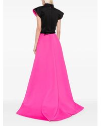 Saiid Kobeisy - Neoprene Dress With Wide Shoulders - Lyst