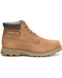 Caterpillar  CAT Footwear - Caterpillar Founder Leather Everyday Ankle Boots - Lyst