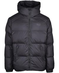 DIESEL - Polyester Padded Down Jacket - Lyst