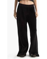 ATM - Velour Flare Pants - Lyst