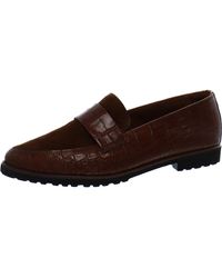 Paul Green - Leather Slip-on Loafers - Lyst