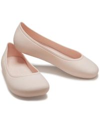 Crocs™ - Brooklyn 209384-6Ur Ballet Flats Quartz Slip On Shoes Hawk2833 - Lyst