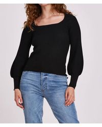 Another Love - Lincoln Peplum Sleeve Sweater - Lyst