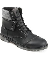 Territory - Grind Cap Toe Ankle Boot - Lyst