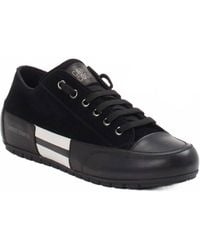 Candice Cooper - Rock Patch Fashion Leather Sneakers - Lyst