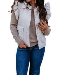 Jodifil - Puffer Vest With Bows - Lyst