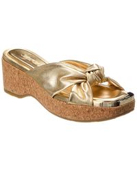 Jimmy Choo - Avenue 50 Leather Sandal - Lyst