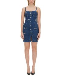 Moschino - Denim Dress For - Lyst