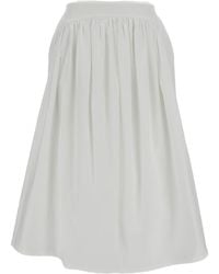 Simone Rocha - Basque Cotton Skirt - Lyst