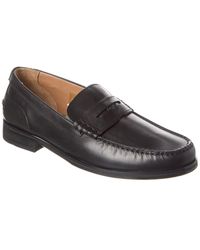 Ted Baker - Tirymew Waxy Leather Penny Loafer - Lyst