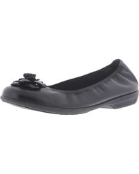 Walking Cradles - Feature Leather Slip On Ballet Flats - Lyst