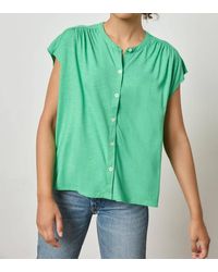 Lilla P - Relaxed Button Down Tee - Lyst