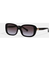 COACH - Signature Rectangle Sunglasses - Lyst
