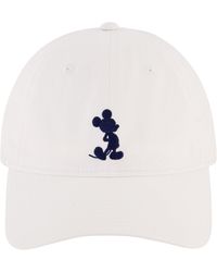 Disney - Mickey Dad Cap Brush Washed Cotton Twill Embroidery - Lyst