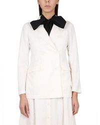 Aspesi - Double-Breasted Jacket - Lyst