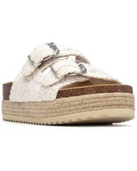 Xti - Refresh Collection Double Strap Buckle Flat Sandals - Lyst