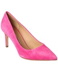 Ferragamo - Ilary Suede Pump - Lyst