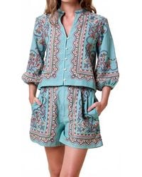 Cleobella - Bleura Noelle Button Front Blouse - Lyst