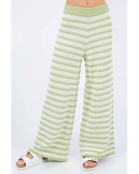 WHITEROOM+CACTUS - Stripe Knit Pants - Lyst