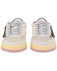 Evenuel - Multicolour Low-Top Pastel Animal Print Sneakers - Lyst