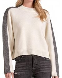 Elan - Marla Colorblock Sweater - Lyst