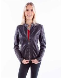 Scully - Lamb Leather Jacket - Lyst
