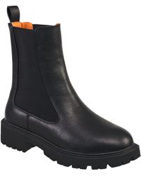 French Connection - Reyah Mid Shaft Lug Boot - Lyst