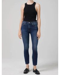 Citizens of Humanity - Rocket Ankle Mid Rise Skinny Jeans - Lyst