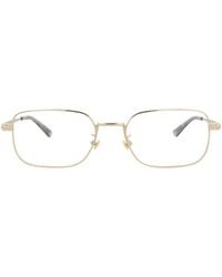 Montblanc - Square-Frame Metal Optical Frames - Lyst