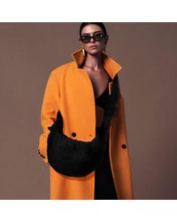 Fashnzfab - Faux Fur Fuzzy Plush Crossbody Bag - Lyst