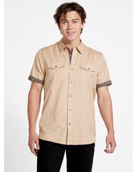 Guess Factory - Antwon Pocket Shirt - Lyst