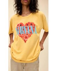 Daydreamer - Nirvana Heart Shaped Fox Merch Tee - Lyst