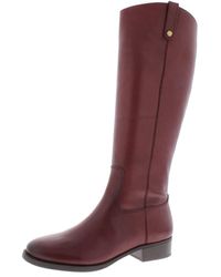 INC - Fawne Leather Knee-High Riding Boots - Lyst
